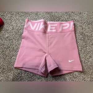 Nike Blush Pink Workout Shorts